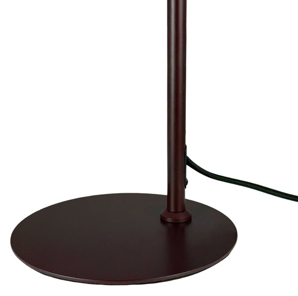 Dyberg Larsen Επιτραπέζια λάμπα DL12 Mini, καφέ, E14, μέταλλο, Καφέ / Σκουριάς, Σαλόνι / τραπεζαρία, Μέταλλο, Σκανδιναβικό