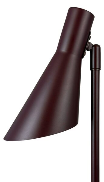 Dyberg Larsen Επιτραπέζια λάμπα DL12 Mini, καφέ, E14, μέταλλο, Καφέ / Σκουριάς, Σαλόνι / τραπεζαρία, Μέταλλο, Σκανδιναβικό