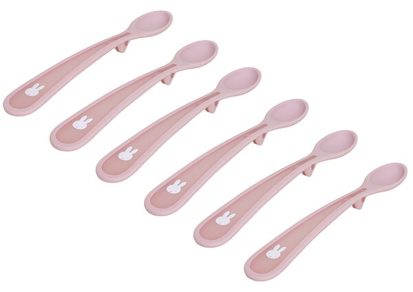 Κουτάλια Φαγητού (Σετ 6τμχ) Miffy Koko Pink 69-24713