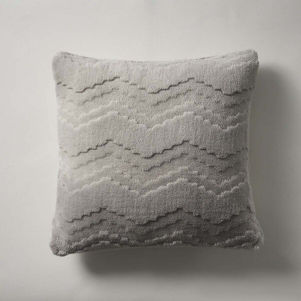 Διακοσμητική Μαξιλαροθήκη Fleece (43x43) Gofis Home Claudette Weed Grey 171/07