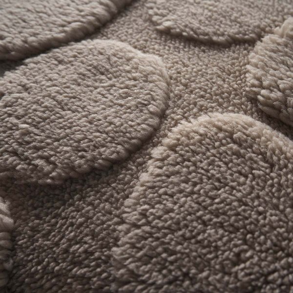 Διακοσμητική Μαξιλαροθήκη Fleece (43x43) Gofis Home Drusilla Sesame Beige 168/06