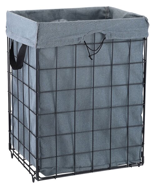 Καλάθι Απλύτων Αναδιπλούμενο (35x40x55) Estia Cage 01-30094