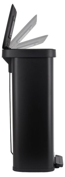 Κάδος Απορριμμάτων (37.5x45x74.5) Estia 70lt Flatop Black 01-31985