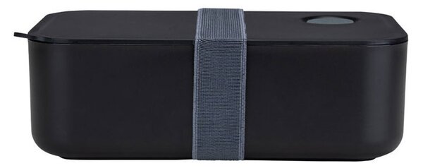 Φαγητοδοχείο Με Χωρίσματα 1lt (19x11.5x6.5) Homely Midnight Black 01-35266