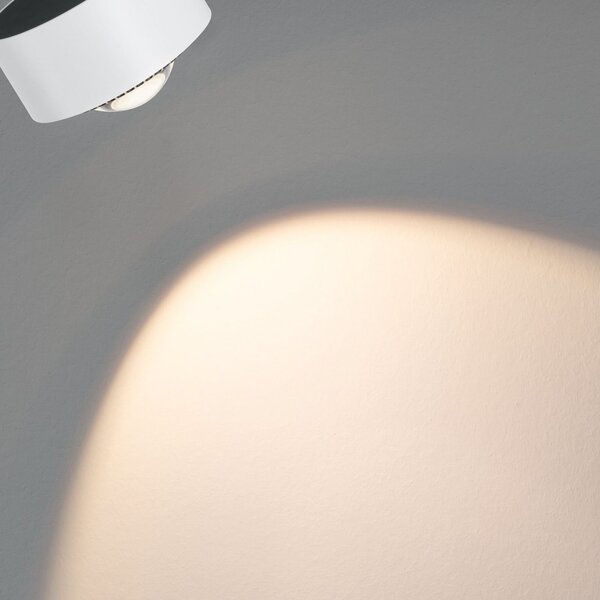 Paulmann Paulman URail LED-Spot Aldan, λευκό, White Switch, Λευκό, Σαλόνι / τραπεζαρία, Μέταλλο, σύγχρονο