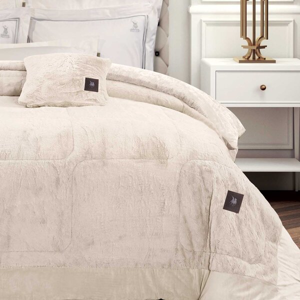 Κουβερτοπάπλωμα King Size (240x250) Greenwich Polo Club Essential 3962 Ivory