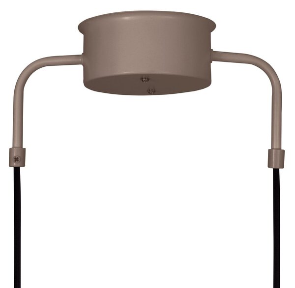 Globen Lighting Κρεμαστή λάμπα CURVE, μήκος 165 cm, καφέ 5 φτερά., ρυθμιζόμενος, Καφέ / Σκουριάς, Σαλόνι / τραπεζαρία, Μέταλλο, Vintage