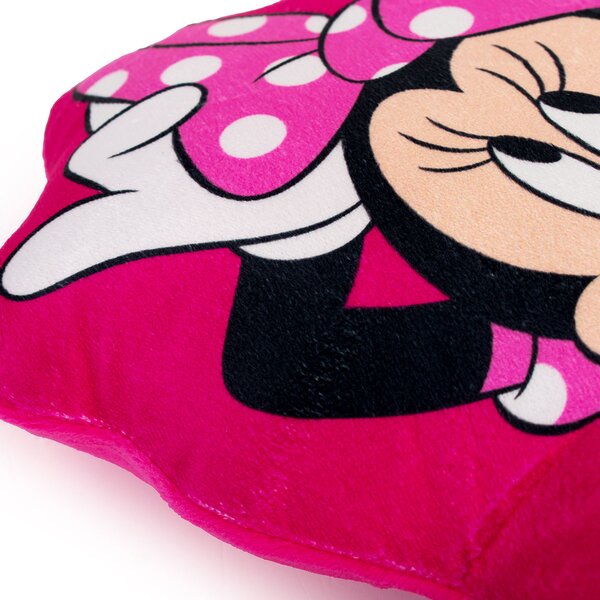 Διακοσμητικό Μαξιλάρι Βελουτέ (19x33) Dimcol Minnie 27A Fuchsia