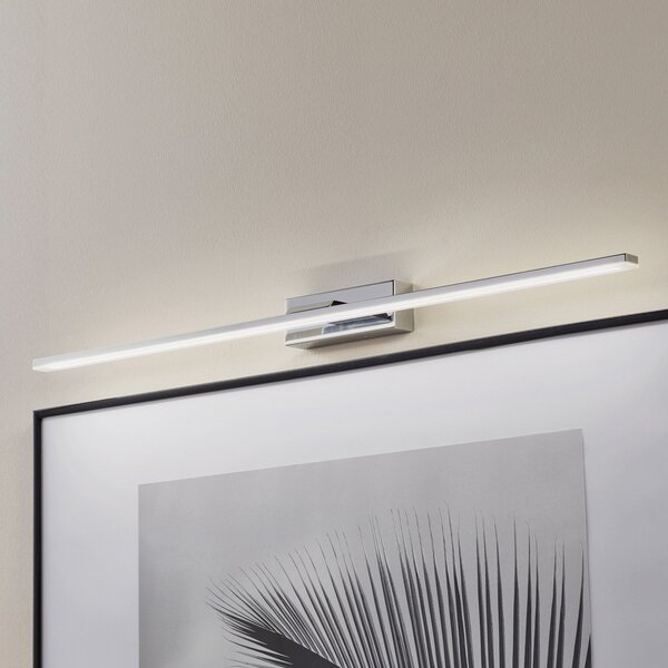 MCJ Φωτιστικό τοίχου LED Miroir 80 cm χρώμιο 4000K, Μεταλλικό, Μπάνιο, Μέταλλο, σύγχρονο