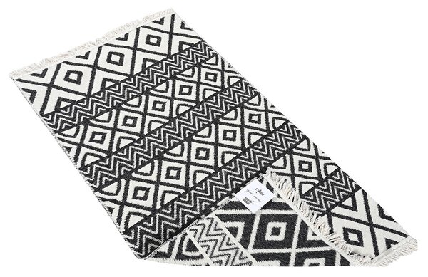 Χαλί Διαδρόμου 2 Όψεων (60x110) Polcarpet Aria Artkilim 23500 Black