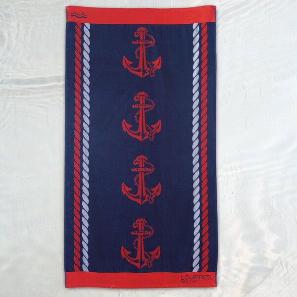 Πετσέτα Θαλάσσης (86x160) Rythmos Anchor