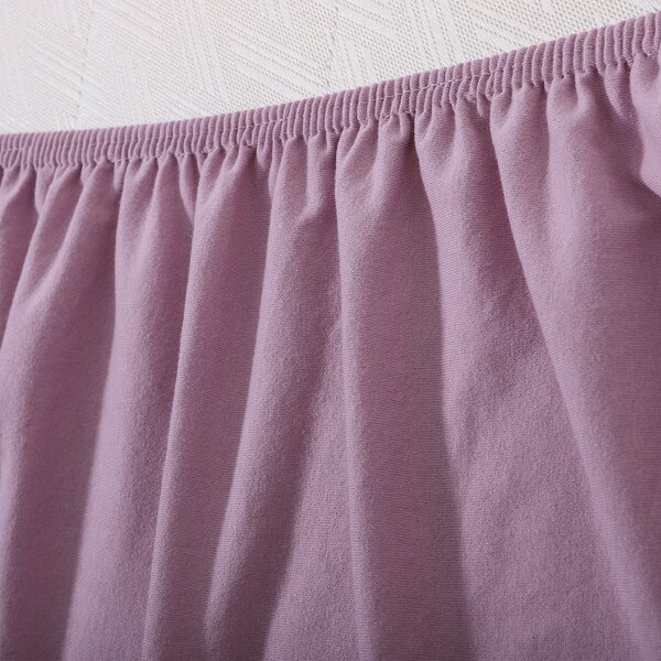 Σεντόνι Υπέρδιπλο Με Λάστιχο (160x200+35) Silk Fashion Jersey Cyclamen