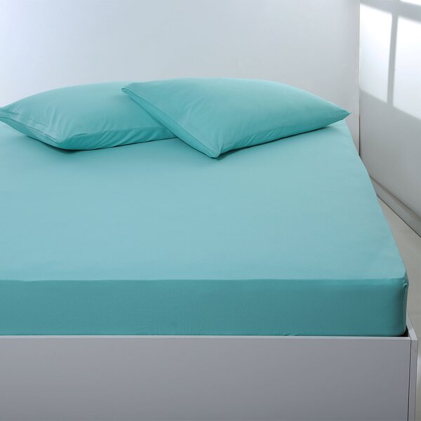 Σεντόνι Μονό Με Λάστιχο (100x200+35) Silk Fashion Jersey Sea Green