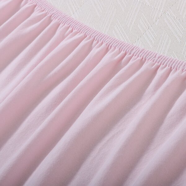 Σεντόνι Μονό Με Λάστιχο (100x200+35) Silk Fashion Jersey Pink
