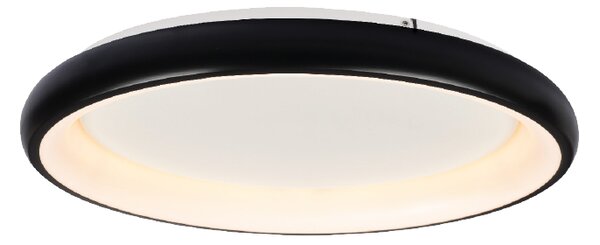 Φωτιστικό Πλαφονιέρα LED 3 CCT Aca Diana BR71LEDC61BKCCT Matt Black