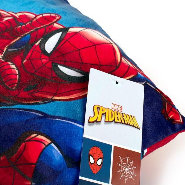 Διακοσμητικό Μαξιλάρι Βελουτέ 2 Όψεων (38x38) Dimcol Spiderman 07