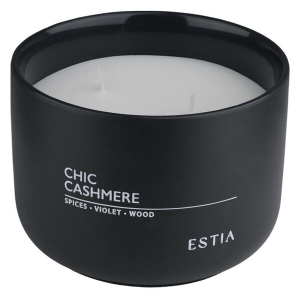 Κερί Αρωματικό 280gr Estia Chic Cashmere 04-36416