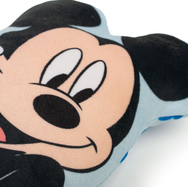 Διακοσμητικό Μαξιλάρι Βελουτέ 2 Όψεων Dimcol Mickey 694 Sky Blue 20cm