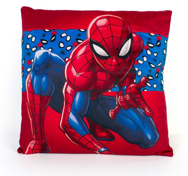 Διακοσμητικό Μαξιλάρι Βελουτέ 2 Όψεων (38x38) Dimcol Spiderman 07