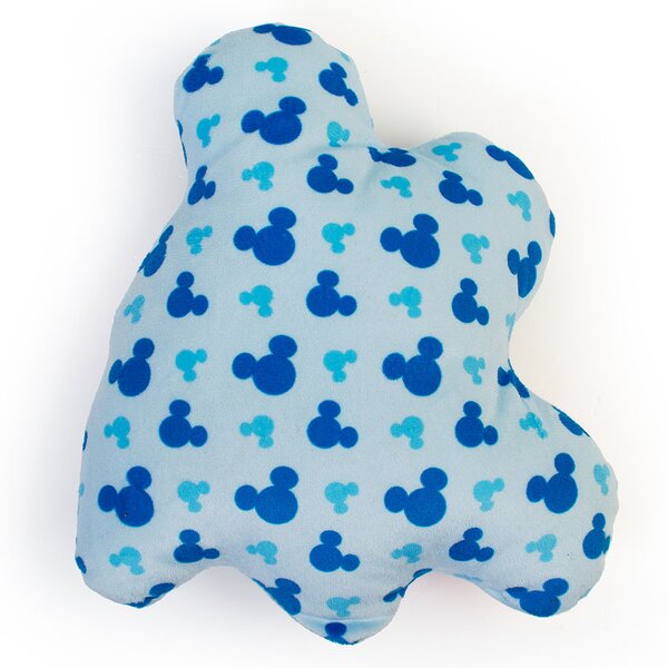 Διακοσμητικό Μαξιλάρι Βελουτέ 2 Όψεων Dimcol Mickey 694 Sky Blue 20cm