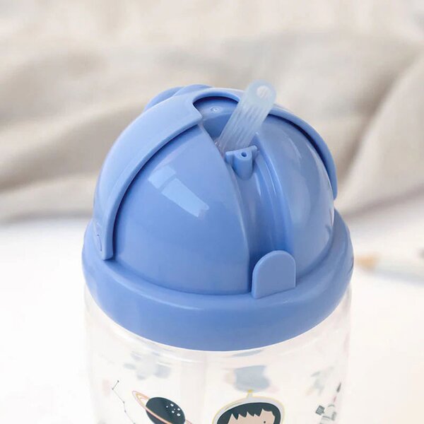 Παγούρι Με Καλαμάκι 350ml Kiokids Space 4935