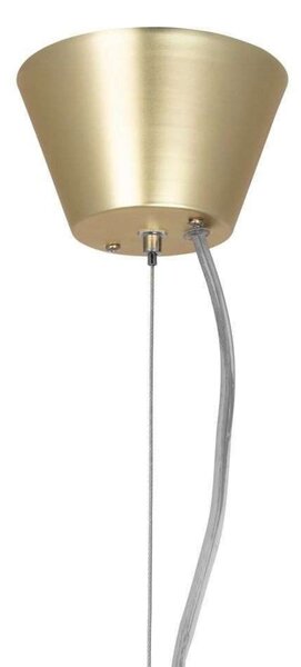 Globen Lighting Κρεμαστό φωτιστικό Torrano, καφέ, Ø 30 cm, ρυθμιζόμενος, Καφέ / Σκουριάς, Σαλόνι / τραπεζαρία, Γυαλί, σχεδιασμός, Σφαίρα