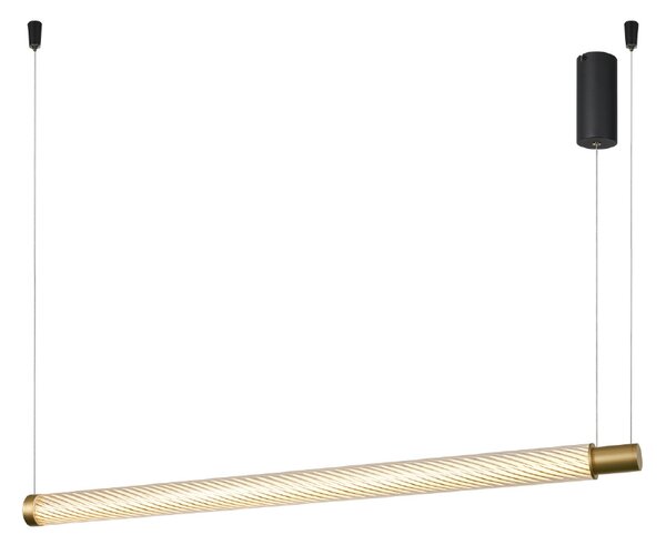 Φωτιστικό Οροφής Μονόφωτο LED 3 CCT Aca Mystique CNP42GBCCT Gold/Sand Black