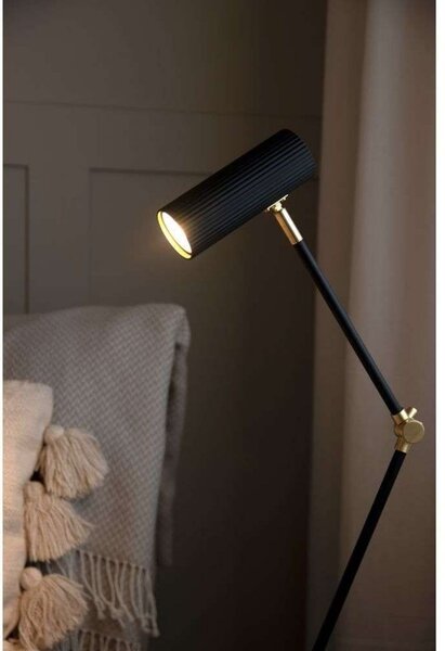Globen Lighting Επιτραπέζια λάμπα Hubble READ, μαύρη Ύψος 45 cm, Μαύρο, Σαλόνι / τραπεζαρία, Μέταλλο, σχεδιασμός, Τραπέζι Γραφείο