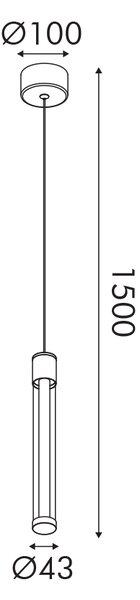 Φωτιστικό Οροφής Μονόφωτο LED 3 CCT Aca Candelera CNP7WCCT Sand White