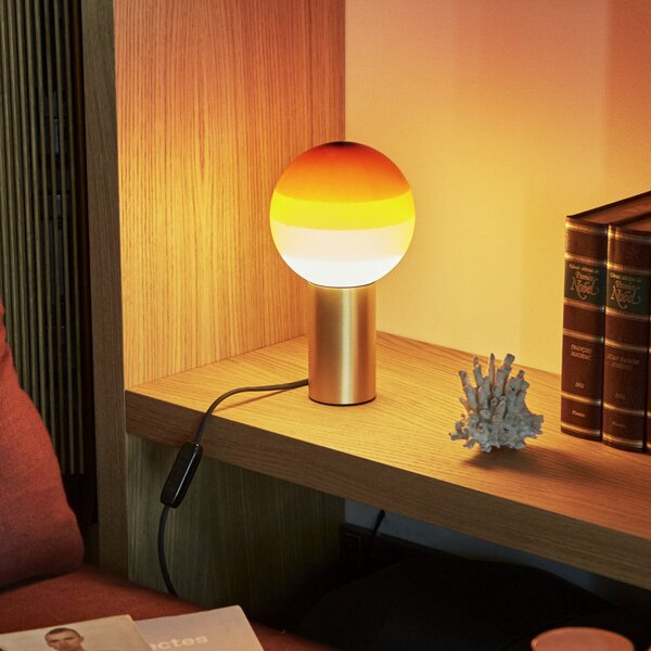 MARSET Dipping Light Επιτραπέζιο φωτιστικό Κεχριμπάρι - Marset, Μπεζ, Σαλόνι / τραπεζαρία, Γυαλί, σχεδιασμός