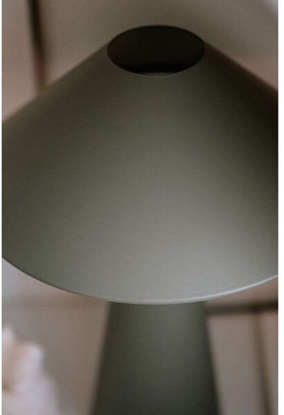 Globen Lighting Επιτραπέζια λάμπα Cannes, πράσινη, ύψος 40 cm, Πράσινο, Σαλόνι / τραπεζαρία, Μέταλλο, Σκανδιναβικό