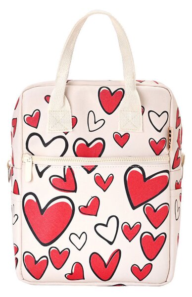 Ισοθερμική Τσάντα Φαγητού 7lt Estia Save The Aegean Red Valentine 01-38359