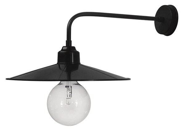 Απλίκα Τοίχου Heronia Petra 31-0977 Black