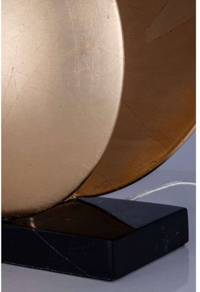 Globen Lighting Επιτραπέζια λάμπα ORBIT, ορείχαλκος, ύψος 32 cm, Χρυσό / Ορείχαλκου, Σαλόνι / τραπεζαρία, Μέταλλο, σχεδιασμός