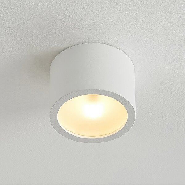 Arcchio Downlight Nieva, G9, λευκό, στρογγυλό, Ø 10cm, μεταλλικό, ρυθμιζόμενος, Λευκό, Διάδρομος, Αλουμίνιο, σύγχρονο