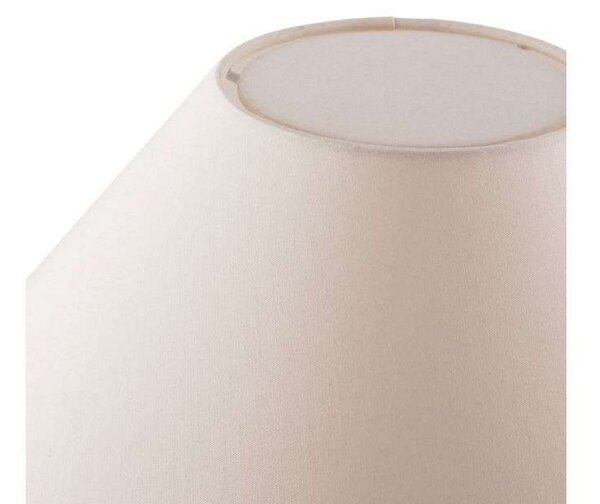 Globen Lighting Επιτραπέζια λάμπα IRIS, κρεμ, ύψος 39 cm, Μπεζ, Σαλόνι / τραπεζαρία, Γυαλί, Vintage