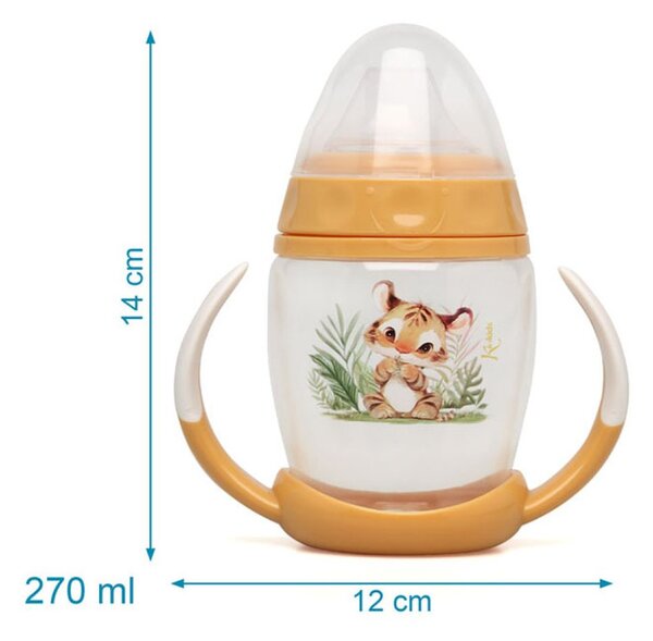 Ποτήρι Εκπαιδευτικό 270ml Kiokids Λιονταράκι 6336