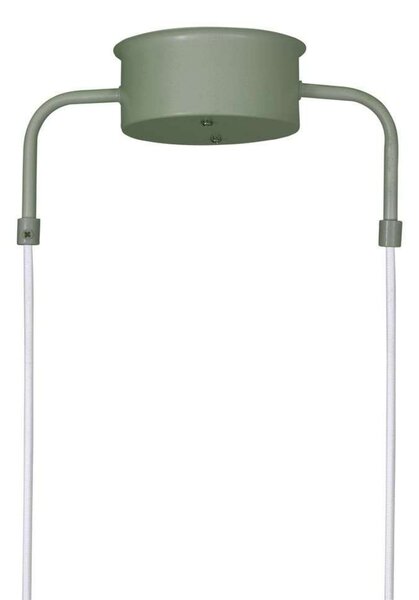 Globen Lighting Κρεμαστό φωτιστικό CURVE 3, πράσινο, 3 φώτα, 95 cm, ρυθμιζόμενος, Πράσινο, Σαλόνι / τραπεζαρία, Μέταλλο, Vintage