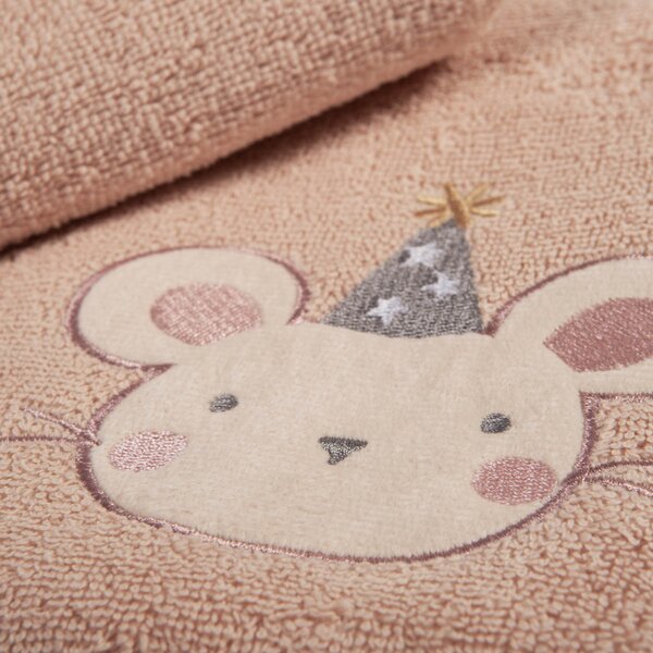 Παιδικές Πετσέτες (Σετ 2τμχ) Nef-Nef Homeware Baby Special Party Pink 420gsm