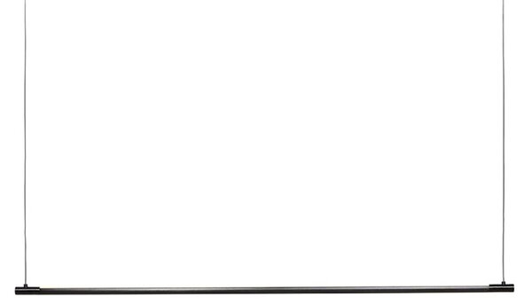 LOOM DESIGN LED κρεμαστό φωτιστικό Straw 150, μαύρο, αλουμίνιο, ρυθμιζόμενος, Μαύρο, Σαλόνι / τραπεζαρία, Αλουμίνιο, σύγχρονο