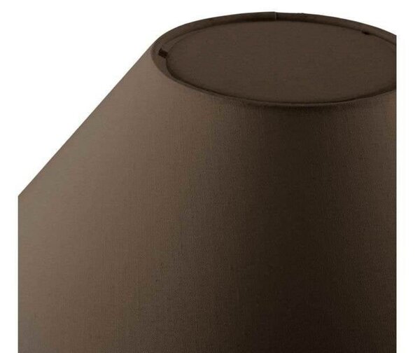 Globen Lighting Επιτραπέζια λάμπα IRIS, καφέ, ύψος 39 cm, Καφέ / Σκουριάς, Σαλόνι / τραπεζαρία, Γυαλί, Vintage
