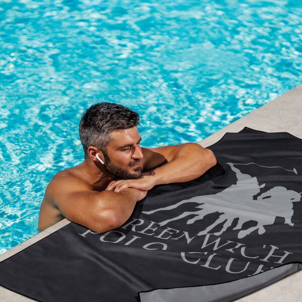 Πετσέτα Θαλάσσης Microfiber 2 Όψεων (80x170) Greenwich Polo Club Beach 5214