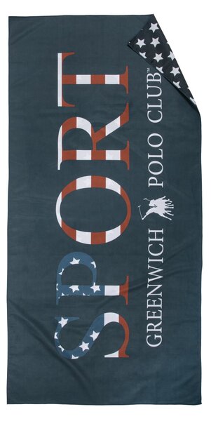 Πετσέτα Θαλάσσης Microfiber 2 Όψεων (80x170) Greenwich Polo Club Beach 5206