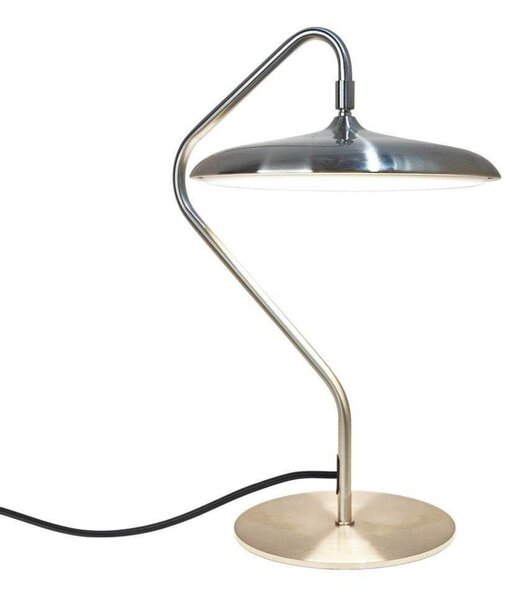 DFTP by Nordlux LED επιτραπέζια λάμπα Artist, χρώμα χάλυβα, ύψος 41 cm, ανοξείδωτο ατσάλι, Μεταλλικό, Σαλόνι / τραπεζαρία, Ανοξείδωτος χάλυβας, Σκανδιναβικό