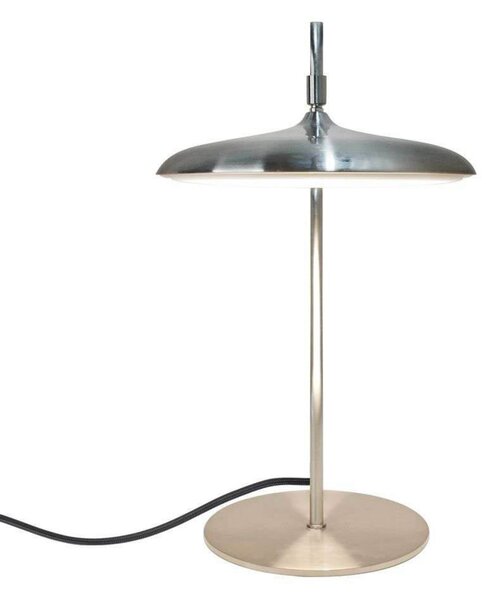 DFTP by Nordlux LED επιτραπέζια λάμπα Artist, χρώμα χάλυβα, ύψος 41 cm, ανοξείδωτο ατσάλι, Μεταλλικό, Σαλόνι / τραπεζαρία, Ανοξείδωτος χάλυβας, Σκανδιναβικό
