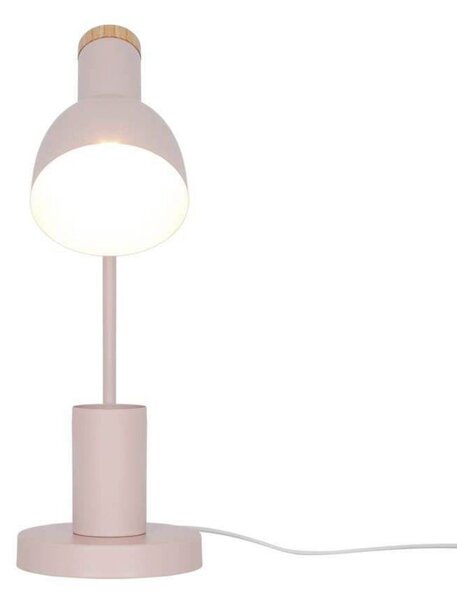 Nordlux Λάμπα τραπεζιού Devone, ροζ σκόνης, ύψος 43 cm, μέταλλο, Ροζ / Ροζέ, Παιδικό δωμάτιο, Μέταλλο, Σκανδιναβικό