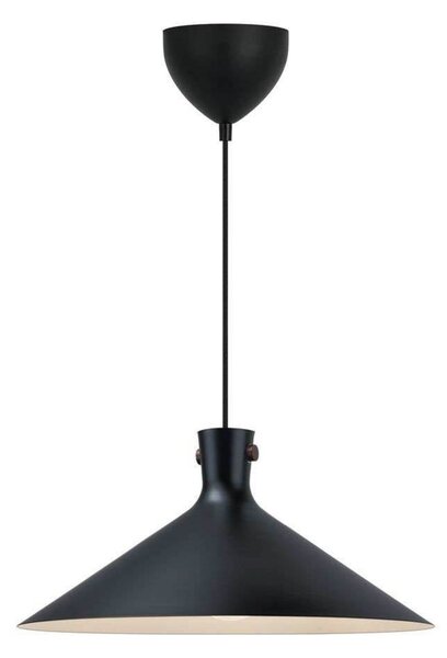 Nordlux Κρεμαστό φωτιστικό Dorina, μαύρο, Ø 45 cm, μέταλλο, ρυθμιζόμενος, Μαύρο, Σαλόνι / τραπεζαρία, Μέταλλο, Σκανδιναβικό