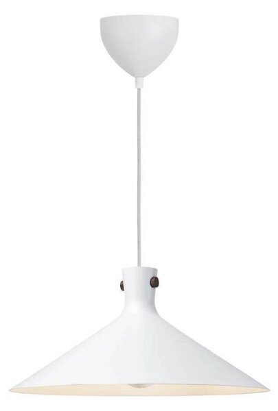 Nordlux Κρεμαστό φωτιστικό Dorina, λευκό, Ø 45 cm, μέταλλο, ρυθμιζόμενος, Λευκό, Σαλόνι / τραπεζαρία, Μέταλλο, Σκανδιναβικό