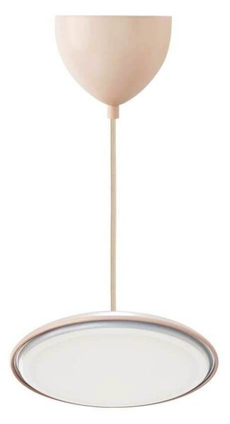 DFTP by Nordlux Κρεμαστό φωτιστικό LED Artist, Ø 25 cm, ροζ σκόνης, μέταλλο, ρυθμιζόμενος, Ροζ / Ροζέ, Σαλόνι / τραπεζαρία, Μέταλλο, Σκανδιναβικό