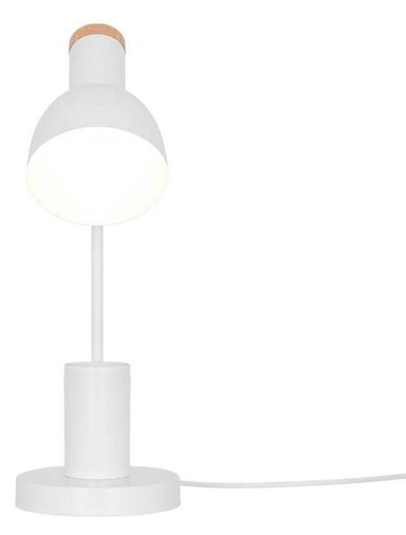 Nordlux Επιτραπέζιο φωτιστικό Devone, λευκό, ύψος 43 cm, μέταλλο, Λευκό, Παιδικό δωμάτιο, Μέταλλο, Σκανδιναβικό